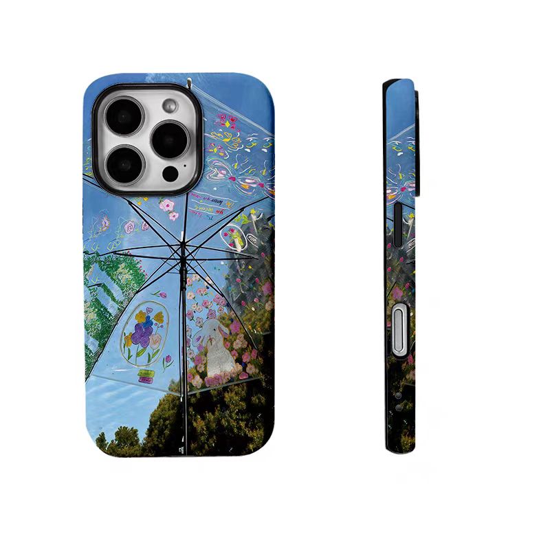 Shockproof Graffiti style Phone Case for iPhone 16/15/14