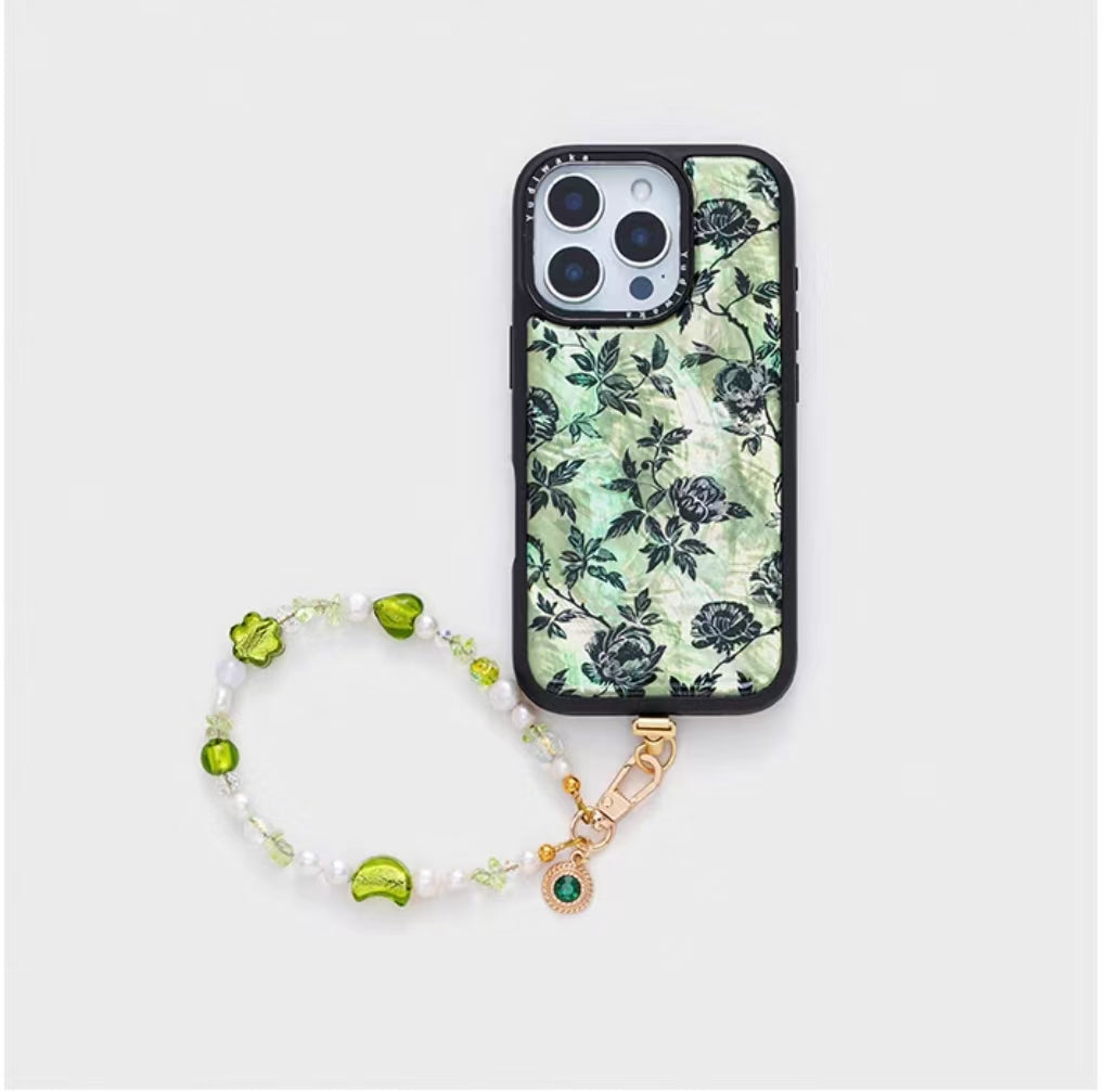 Shockproof Pearl Phone Chain Phone Case for iPhone 16/15/14