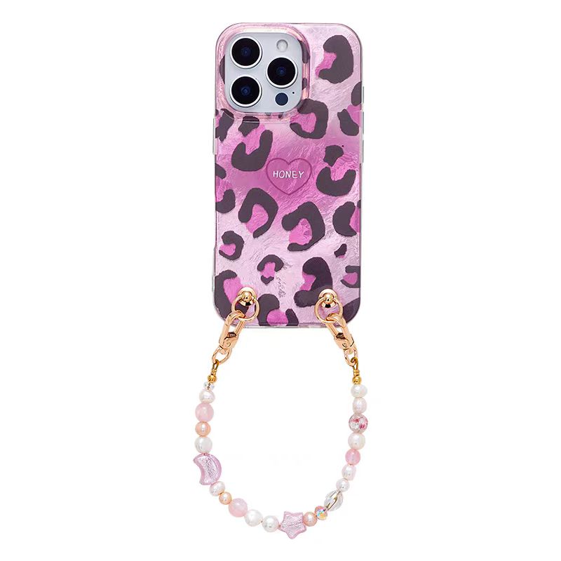 Shockproof Pearl Phone Chain Phone Case for iPhone 16/15/14/13
