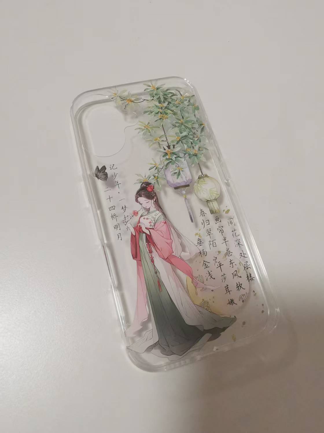 DIY transparent phone case (2 pcs)